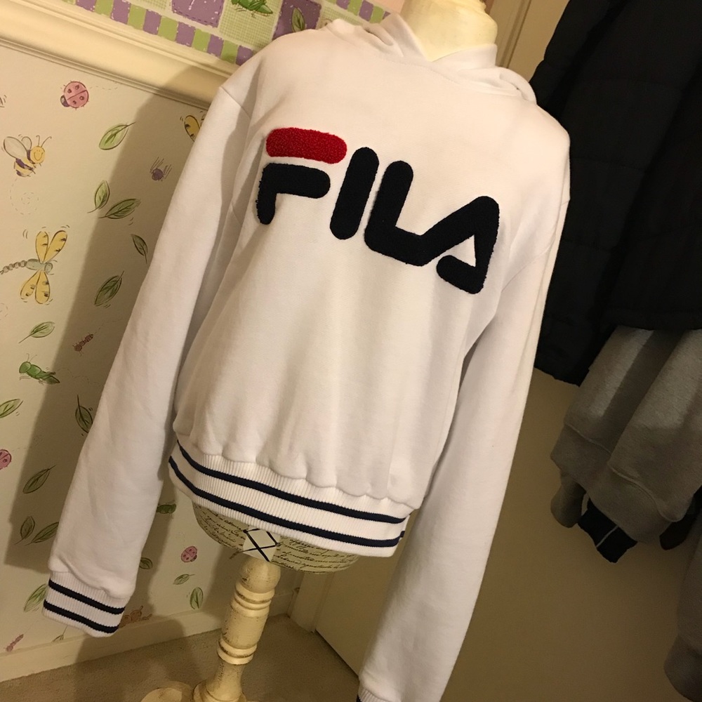 FILA Cropped Hoodie